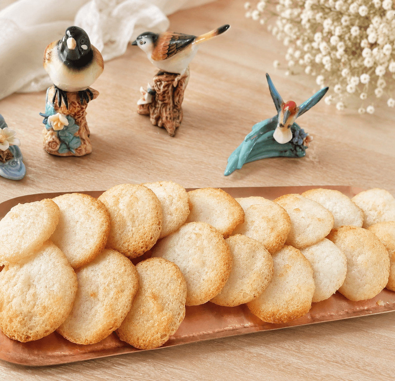Rose Shortbread Bites